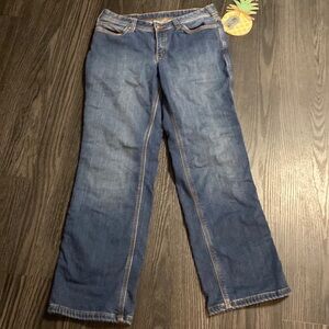 🍍CARHARTT LINED JEANS🍍SIZE 10🍍30” INSEAM🍍@13